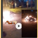 Un muerto,y dos motos quemadas, dejó balacera cerca de la CUN y Av libertador