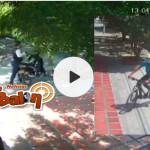Atracador en Bicicleta le quitó el celular a una mujer en Santa Marta.