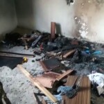 Se incendió una vivienda en el barrio la Paz de Santa Marta.